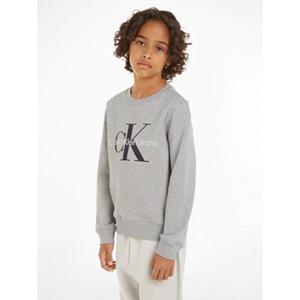 Calvin Klein Jeans Sweatshirt CK MONOGRAM TERRY CN mit Logodruck