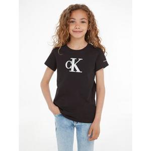 Calvin Klein T-shirt METALLIC MONOGRAM SLIM T-SHIRT