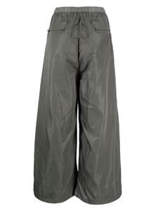 Izzue wide-leg cargo trousers - Groen