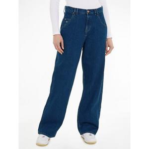 Tommy Jeans Weite Jeans "DAISY JEAN LW BGY BH6110", mit Logostickerei