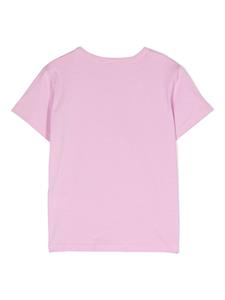 Stella McCartney Kids illustration-print cotton T-shirt - Roze
