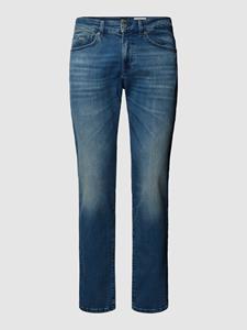 Boss Orange Regular fit jeans met labelapplicatie, model 'Re.Maine'