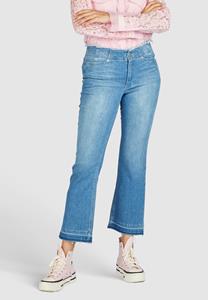 MARC AUREL Cropped Jeans mit Fransenbund