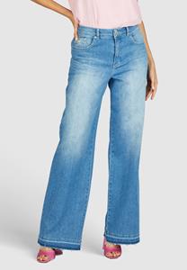MARC AUREL Wide-Leg-Jeans mit Kontrastsaum