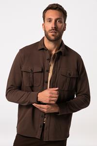 JP1880 Businesshemd Hemd Overshirt Sweat Vintage-Look Langarm bis 8 XL