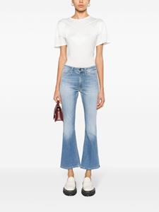 DONDUP distressed-effect flared-leg jeans - Blauw