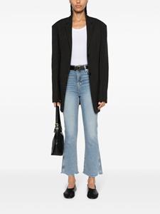7 For All Mankind 7/8 high-rise flared jeans - Blauw