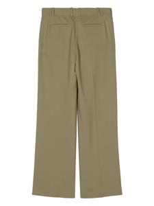 JOSEPH Morissey cady flared trousers - Groen