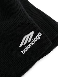 Balenciaga incorporated-goggled beani - Zwart