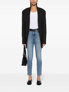 7 For All Mankind Roxanne low-rise skinny jeans - Blauw