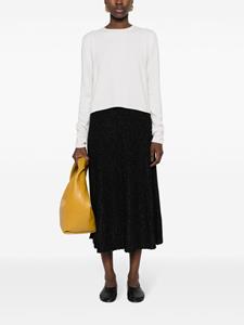 Lisa Yang The Amelia cashmere midi skirt - Zwart