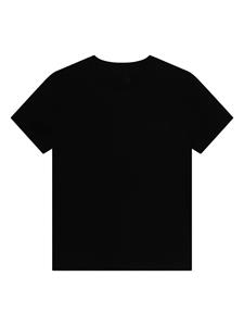 Karl Lagerfeld Kids logo-print organic cotton T-shirt - Zwart