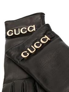 Gucci Leren handschoenen - Zwart
