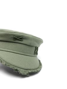 Ruslan Baginskiy appliqué-logo cotton hat - Groen