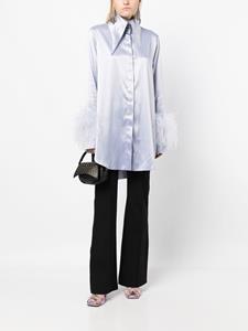 16Arlington Satijnen blouse - Paars