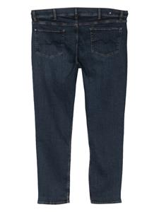 7 For All Mankind Jeans van stretch-katoen met toelopende pijpen - Blauw