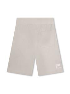 Dkny Kids logo-print cotton shorts - Wit
