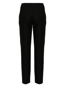 Moschino slim-leg tailored trousers - Zwart