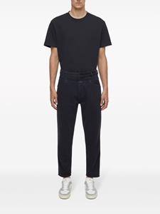 Closed X-Lent mid waist jeans met toelopende pijpen - Zwart