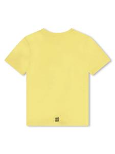 Givenchy Kids 4G-print cotton T-shirt - Geel