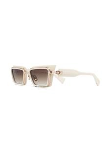 Balmain Eyewear Admirabel zonnebril met rechthoekig montuur - Wit