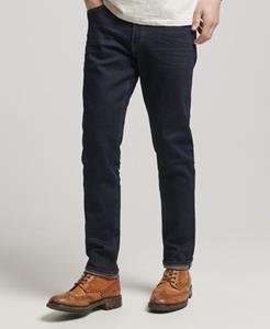 Superdry Mannen Merchant Store - Biologische Slim Jeans Donkerblauw