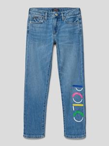 Polo Ralph Lauren Teens Jeans met labelstitching, model 'PAMINAS'