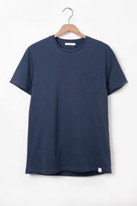 Sissy-Boy Donkerblauw T-shirt Met Borstzakje