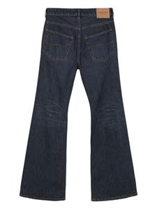 Balenciaga high-waisted bootcut jeans - Blauw