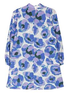 APC Dalia mini-jurk met print - Blauw