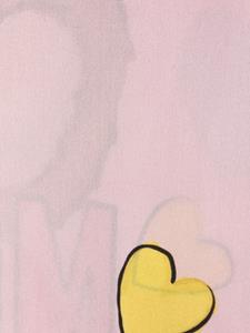 Moschino Sjaal met teddybeerprint - Roze