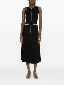 SANDRO Mini-jurk verfraaid met parels - Zwart