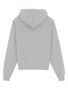 Saint Laurent Cassandre organic cotton hoodie - Grijs