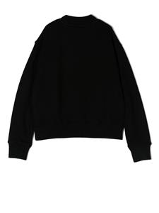 Palm Angels Kids Sweater met logoprint - Zwart