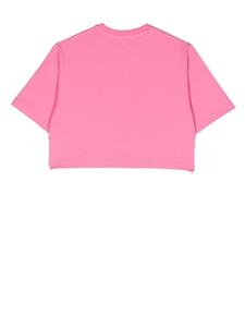 Dsquared2 Kids T-shirt met logoprint - Roze