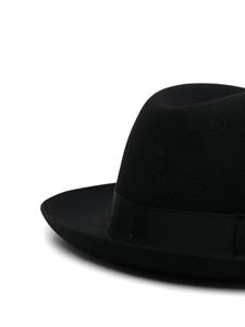 Borsalino fedora hat - Zwart
