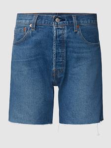 Levi's Korte jeans met labelpatch, model 'Indigo Eyes'