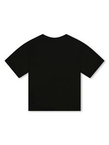 Marc Jacobs Kids crew-neck cotton T-shirt - Zwart