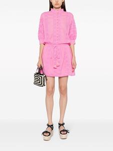 Melissa Odabash Rita cotton minidress - Roze