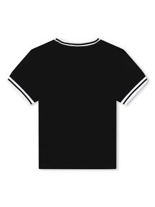 Dkny Kids logo-print organic-cotton T-shirt - Zwart