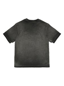 Diesel Kids T-shirt met print - Zwart
