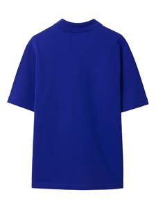 Burberry cotton piqué polo shirt - Blauw