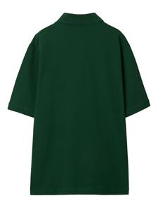 Burberry cotton piqué polo shirt - Groen