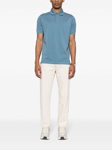 Paul Smith 'Artist Stripe' cotton polo shirt - Blauw
