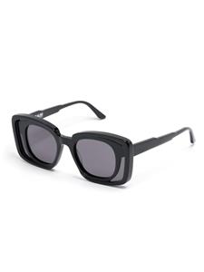 Kuboraum T7 zonnebril met dubbel montuur - Zwart