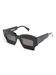 Kuboraum X6 zonnebril met geometrisch montuur - Zwart