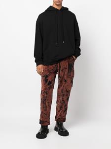 Song For The Mute Broek met tie-dye print - RUST