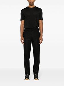 Missoni Straight broek met zigzagpatroon - Zwart