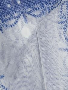 Philosophy Di Lorenzo Serafini Tulen sjaal met bloemenprint - Blauw