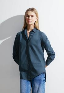 Cecil Lange blouse in effen kleur